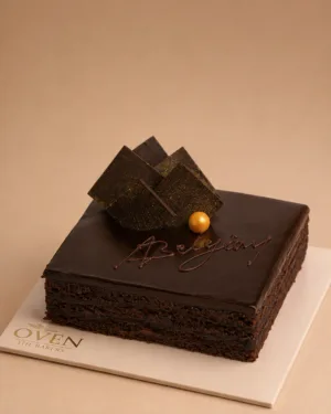 Dark Belgian Chocolate Cake