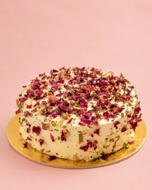 Kesar Badam Cake